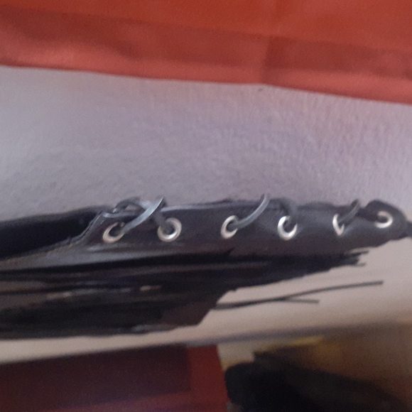 Flame Leather Vest - Picture 4 of 7